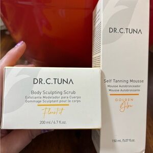 Bundle of Dr C Tuna scrub and sunless tanner
